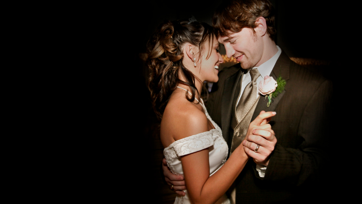 How Do I Know If They're "The One"? Couple knows and are dacing at wedding
