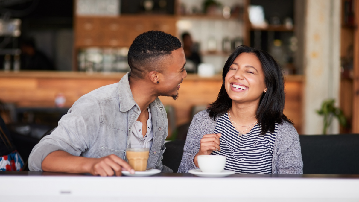 Proven Dating Secrets: Couple out on coffe date