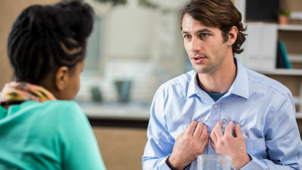 Vulnerability In Dating: man opens up about his feelings to his partner